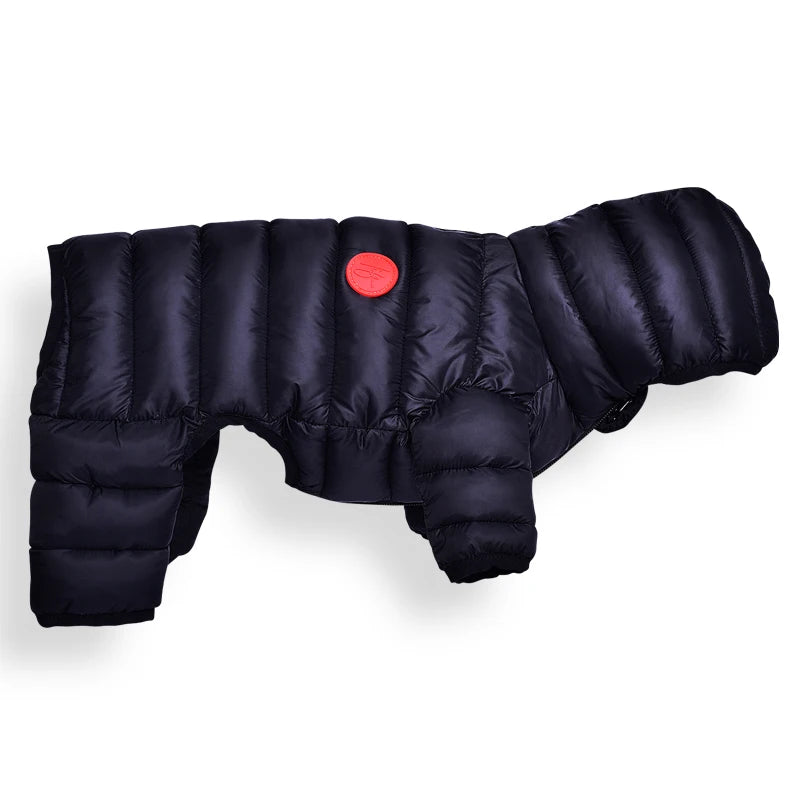 Winter Dog Clothes , Overalls for Small Medium Dogs, Luxury Fashion Lightweight Down-Like Cotton Padded, Puppy Coat Soft Warm Jacket