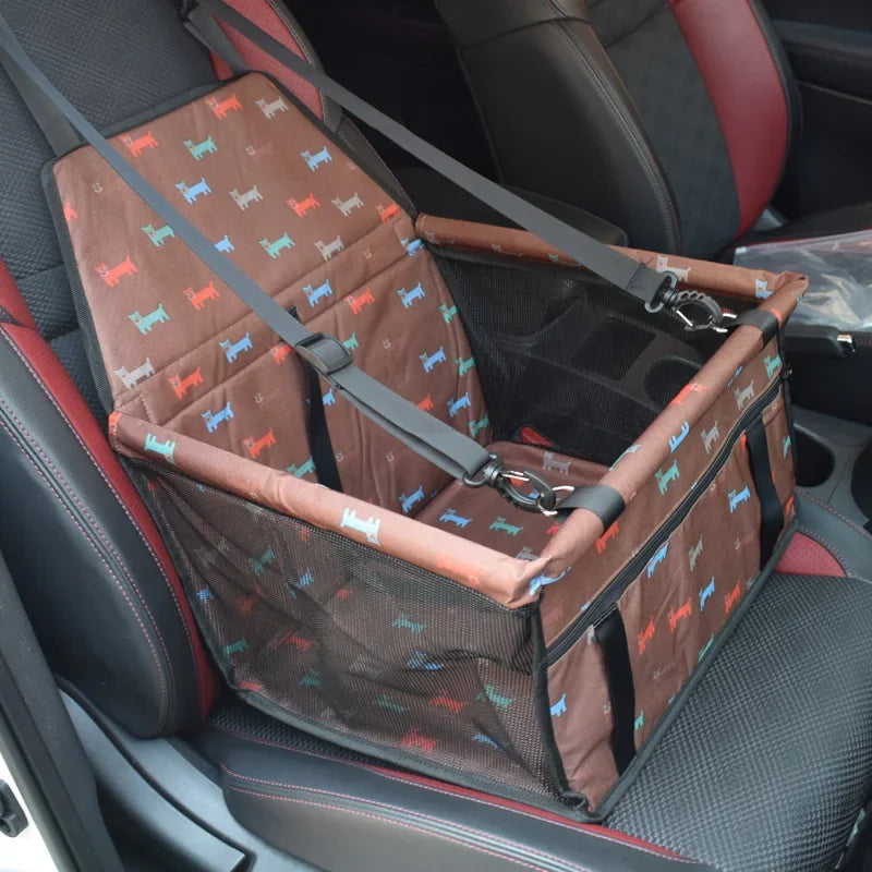 Pet Car Seat, Double Thick Travel Accessories , Waterproof, Dog Safety Pet Car Seat