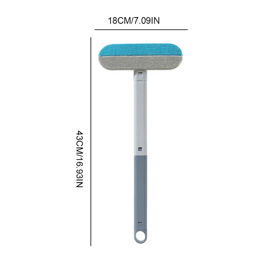 3 in 1 Pet Hair Remover Brush Long Handle , Pet Fur Cleaning Tool, Cat Dog Hair Remover Brush, Pet Supplies
