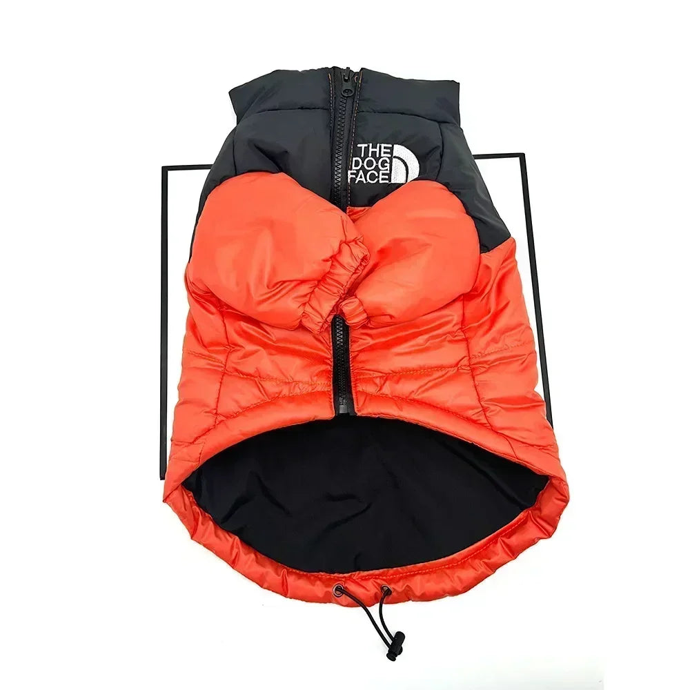 Waterproof Warm Dog Clothes,  Pet Coat Winter Padded Zipper Jacket,  Dog Clothing for Small,  Medium, Big Dogs Outfit