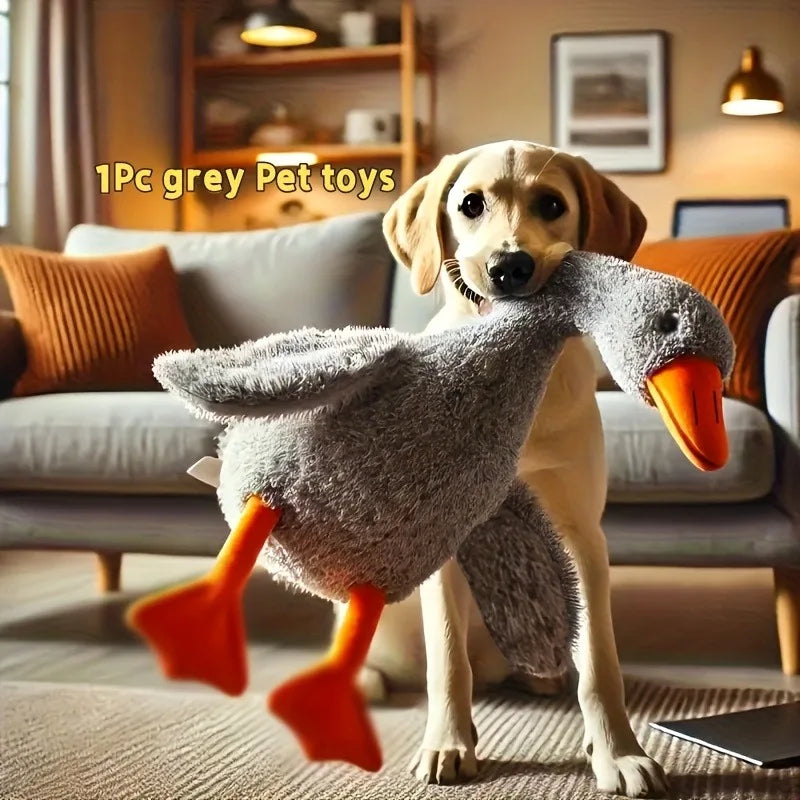 Soft Colorful Duck Plush Toy for Cats Dogs,  Relax Pet Companion ,  Anxiety-Relieving, Dog Buddy,  Energy Release Gift for Pets