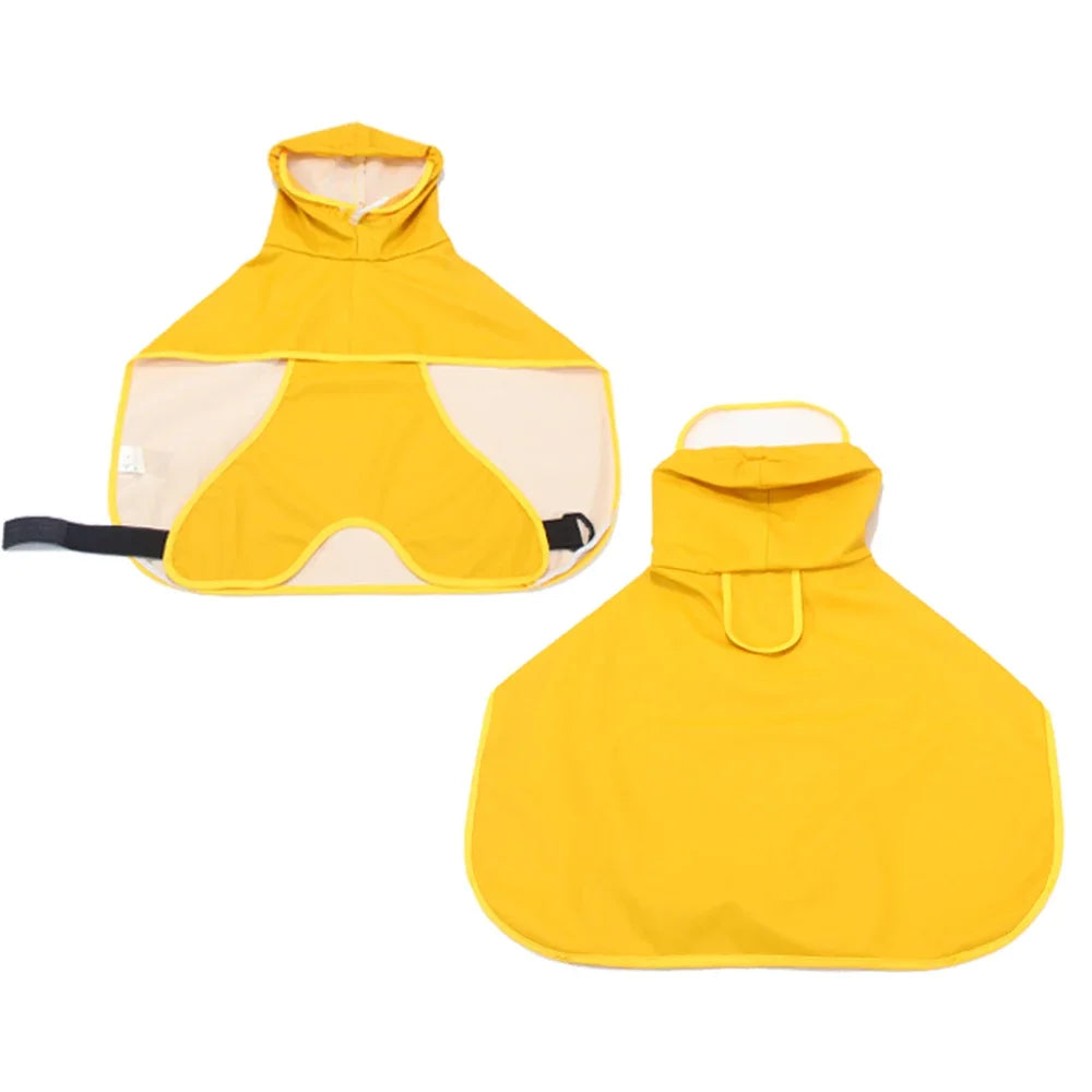 Rainy Season Puppy Dog Raincoat Waterproof , Pet Clothes for Dogs, mascotas Apparel Impermeable ,Corgi ,Shiba, Inu Rain Coats and larger dogs