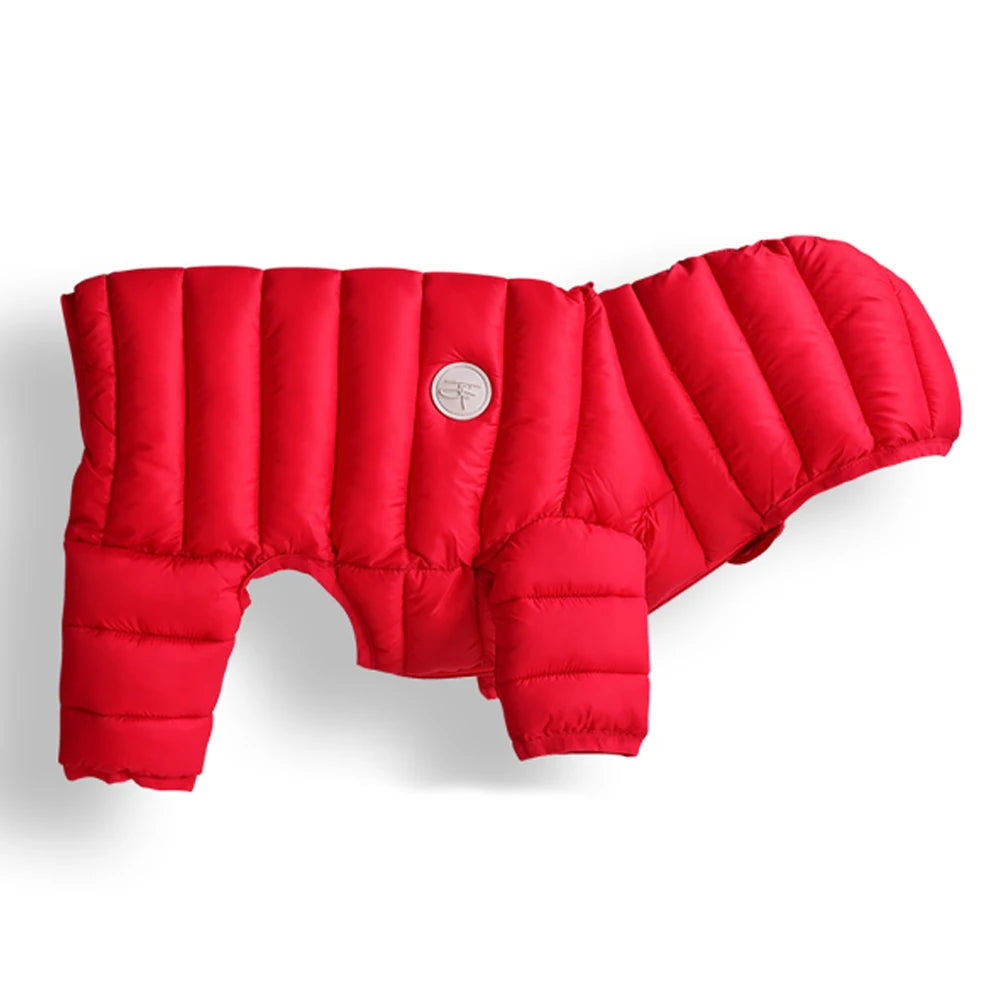 Winter Dog Clothes , Overalls for Small Medium Dogs,  Luxury Fashion Lightweight Down-Like Cotton Padded, Puppy Coat Soft Warm Jacket