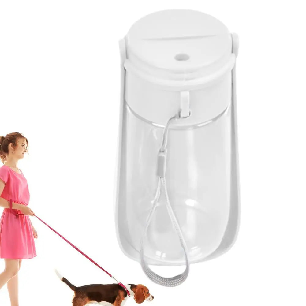 Water Bottles For Walking Dogs 450ml Pet Drink Feeder Bowl Dispenser Leak-Proof Portable Dog Water Bottle Pet Dog Feed Bottle