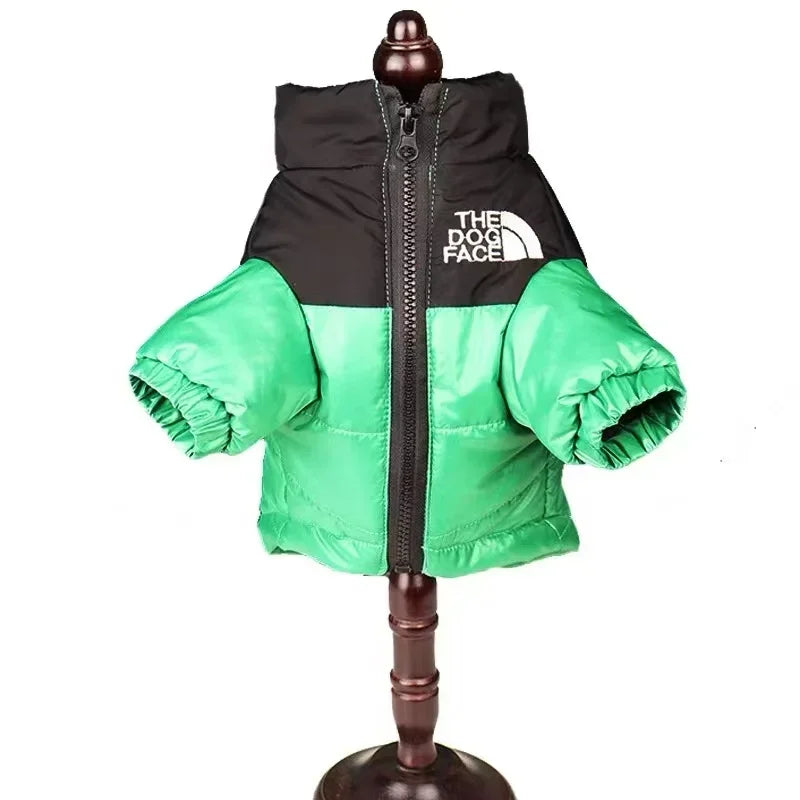 Waterproof Warm Dog Clothes,  Pet Coat Winter Padded Zipper Jacket,  Dog Clothing for Small,  Medium, Big Dogs Outfit