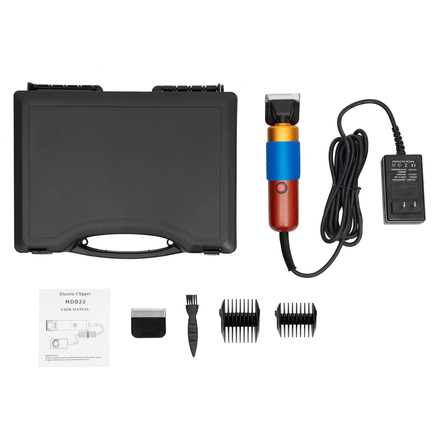 Electric Pet Clippers 200 Watt For ALL PETS/Pet Dog Grooming Clippers Kit Low Noise Pet Hair Trimmer for Grooming Hair Clipper for Dogs Cats and ALL Pets