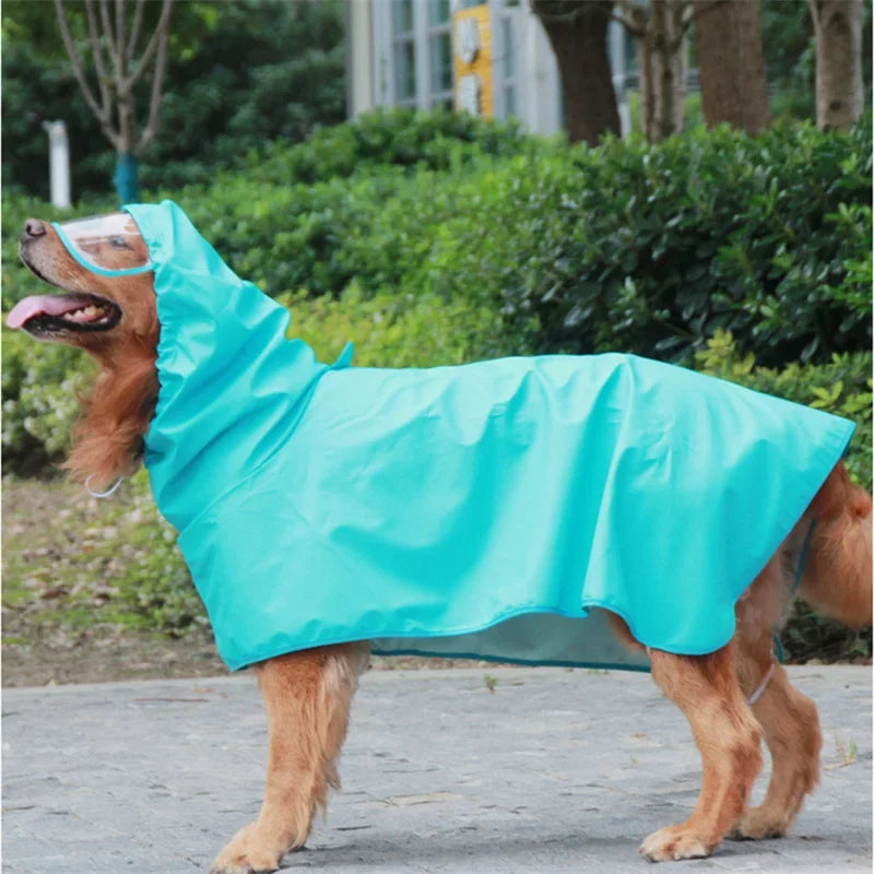 Rainy Season Puppy Dog Raincoat Waterproof , Pet Clothes for Dogs, mascotas Apparel Impermeable ,Corgi ,Shiba, Inu Rain Coats and larger dogs