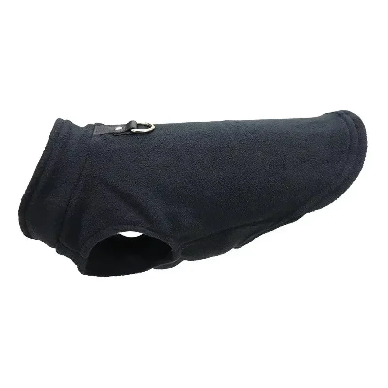 Warm Fleece Dogs Clothes, Pet Dog Jacket Vest With D-Ring For Small Dog ,Cats Clothing, French Bulldog , Chihuahua Coat