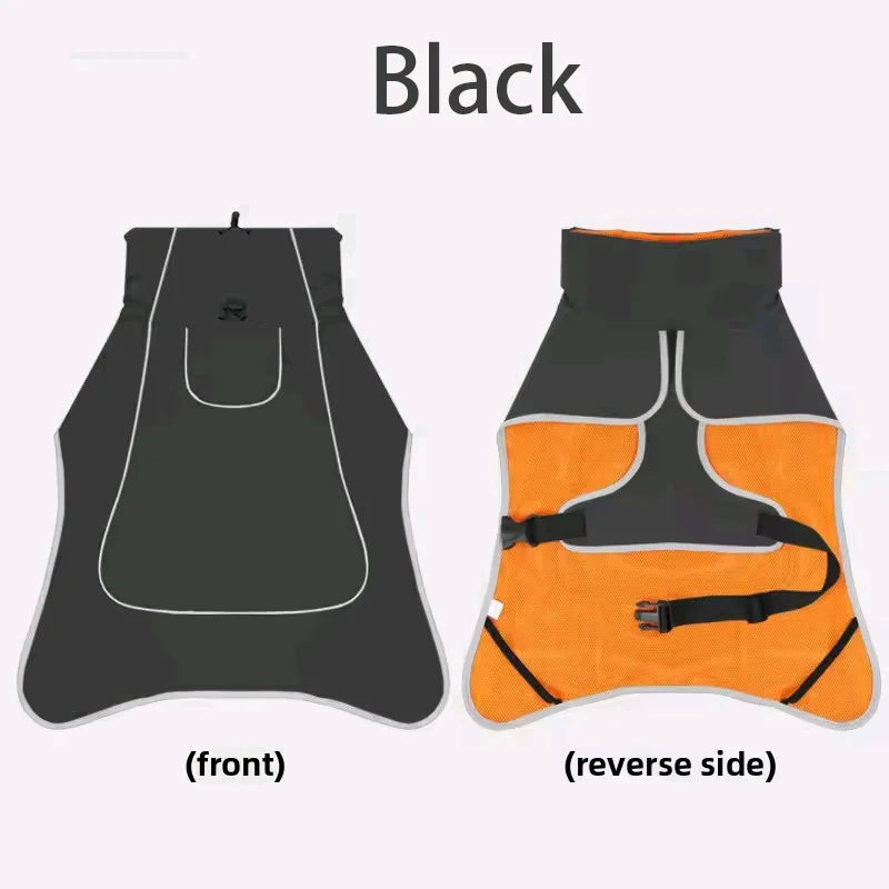 Large Dog Pet Windbreaker, Dog Raincoat Pet Storm coat, Waterproof Outdoor Pet ,Outdoor Waterproof Clothes, Pets Raincoat Accessories
