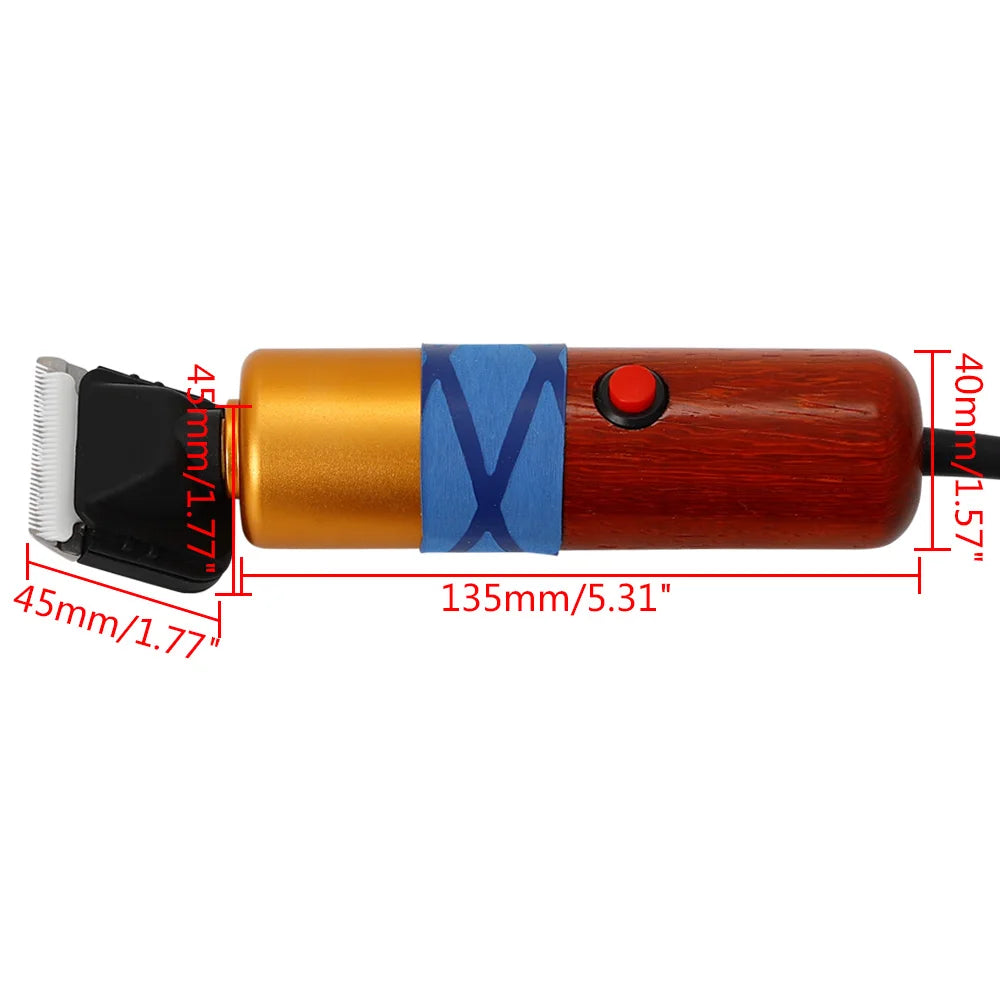 Pet Hair Clipper, Low Noise High-efficiency, Professional Electric Variable Speed Hair Shearing, For Sheep Dogs Cats Pet