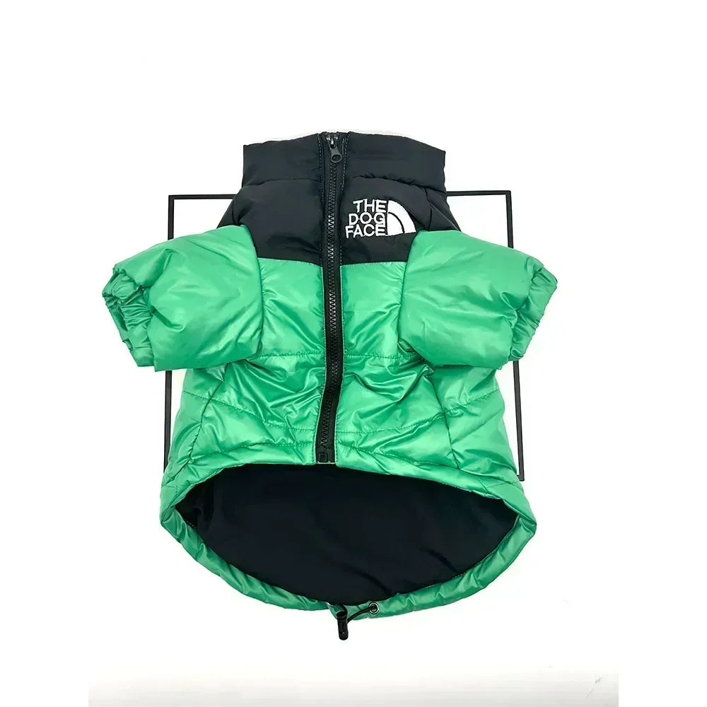 Waterproof Warm Dog Clothes,  Pet Coat Winter Padded Zipper Jacket,  Dog Clothing for Small,  Medium, Big Dogs Outfit