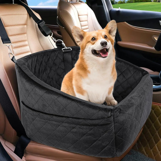 Popular Pet Car Seat, Removable Washable, Small Medium Dogs, Pet Travel Safety Seat