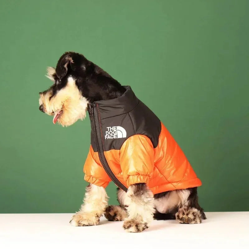 Waterproof Warm Dog Clothes,  Pet Coat Winter Padded Zipper Jacket,  Dog Clothing for Small,  Medium, Big Dogs Outfit