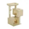 Small Cat Tree, Cat Tower with Natural Sisal Scratching Post, Spacious Top Perch, Private Cat Condo, Perfect for Indoor Cats,,Cat Toy