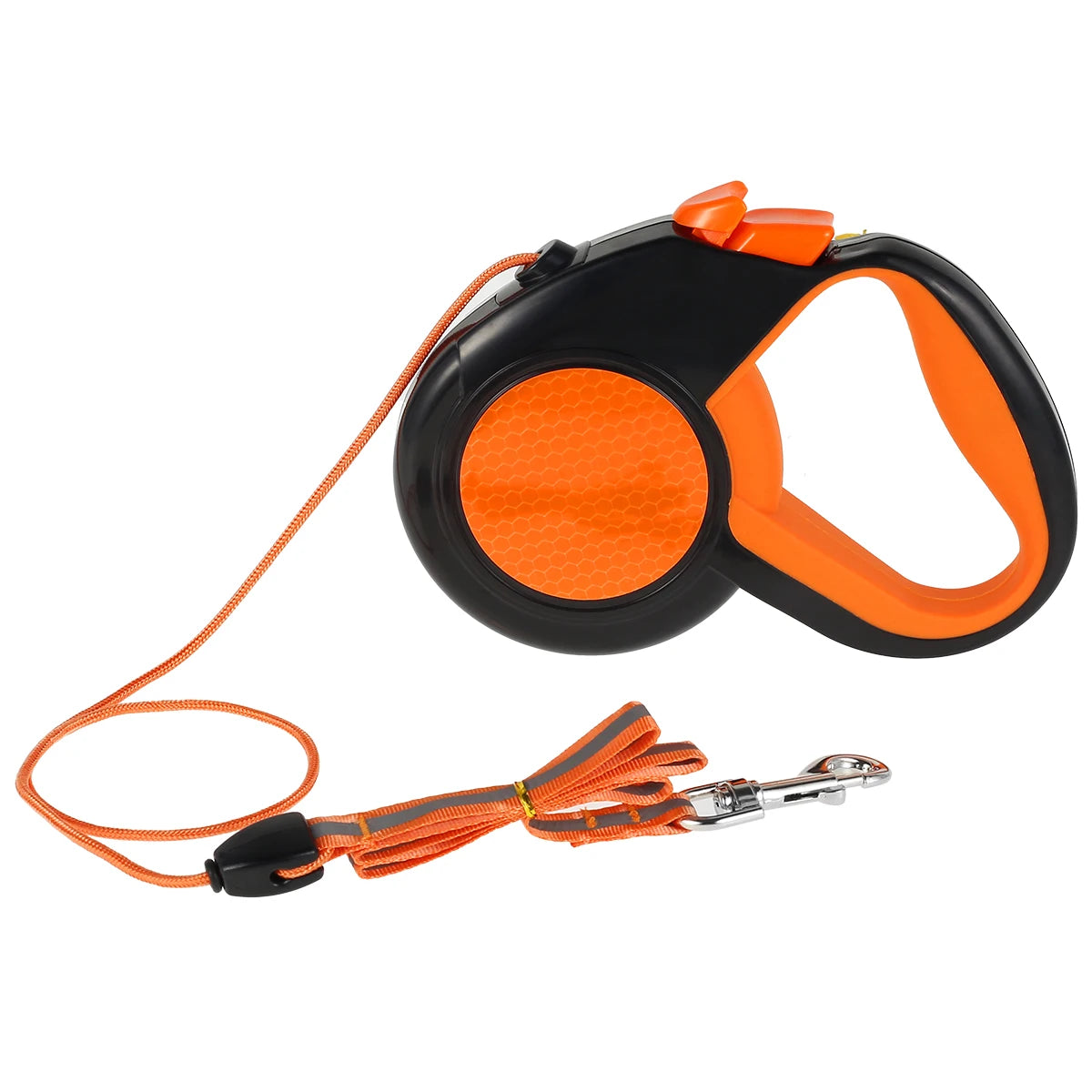 8M Retractable Dog Lead,  Heavy Duty Pet Walking Leash with Strong Reflective Tape, Non-Slip Handle for Small Medium Large Dogs