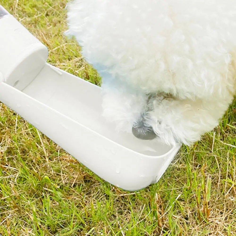 Water Bottles For Walking Dogs 450ml Pet Drink Feeder Bowl Dispenser Leak-Proof Portable Dog Water Bottle Pet Dog Feed Bottle