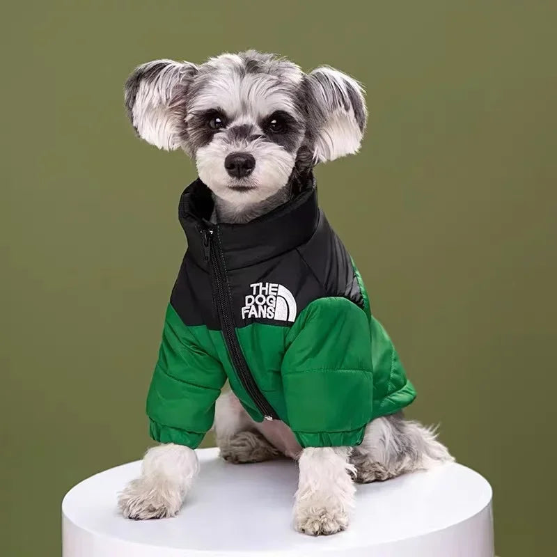 Waterproof Warm Dog Clothes,  Pet Coat Winter Padded Zipper Jacket,  Dog Clothing for Small,  Medium, Big Dogs Outfit