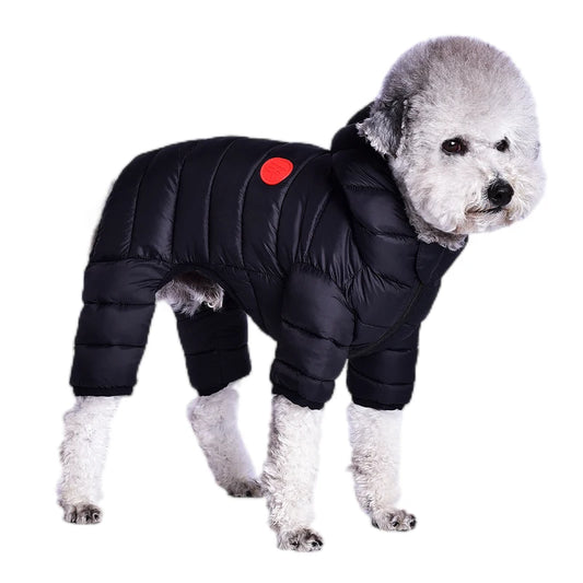 Winter Dog Clothes , Overalls for Small Medium Dogs,  Luxury Fashion Lightweight Down-Like Cotton Padded, Puppy Coat Soft Warm Jacket