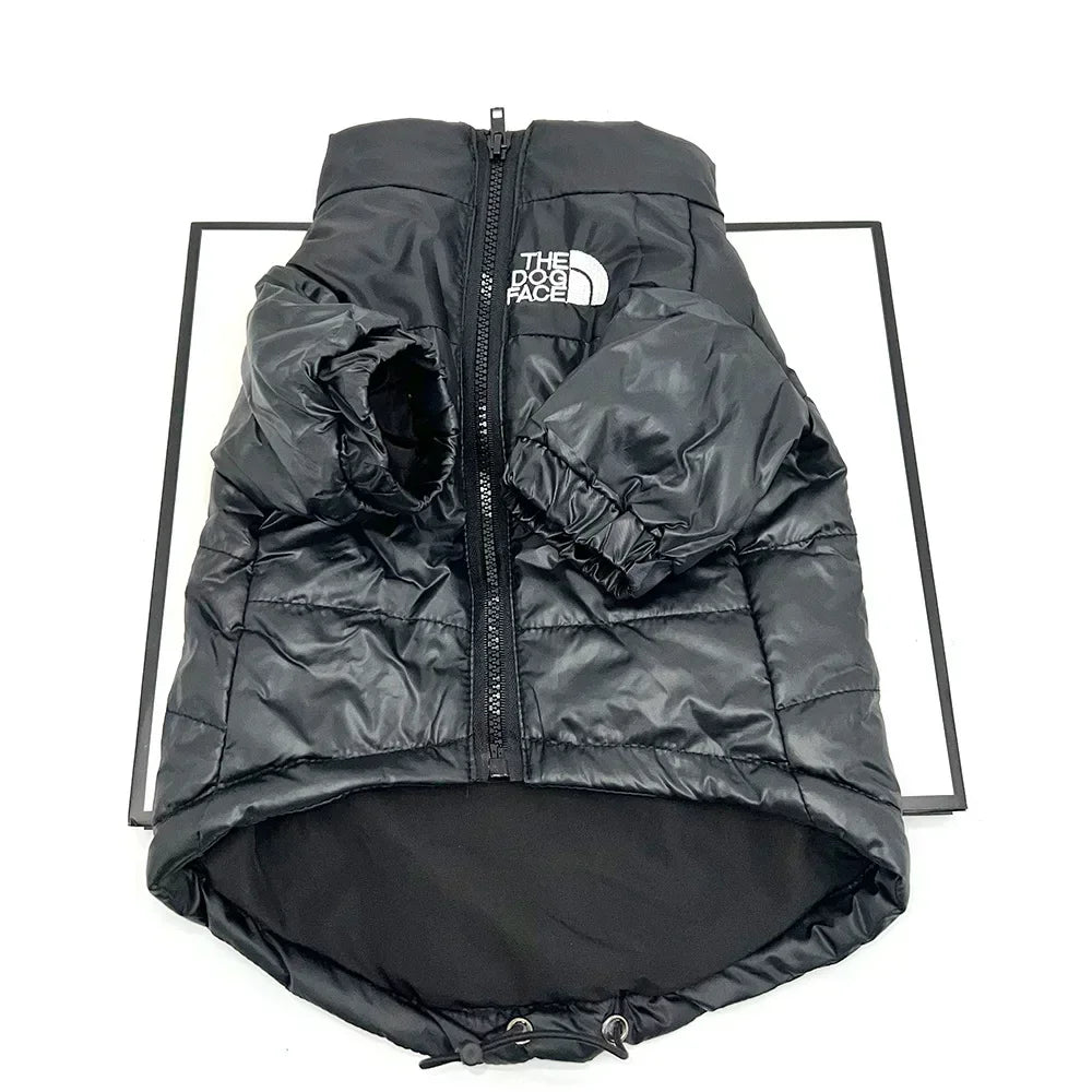 Waterproof Warm Dog Clothes,  Pet Coat Winter Padded Zipper Jacket,  Dog Clothing for Small,  Medium, Big Dogs Outfit