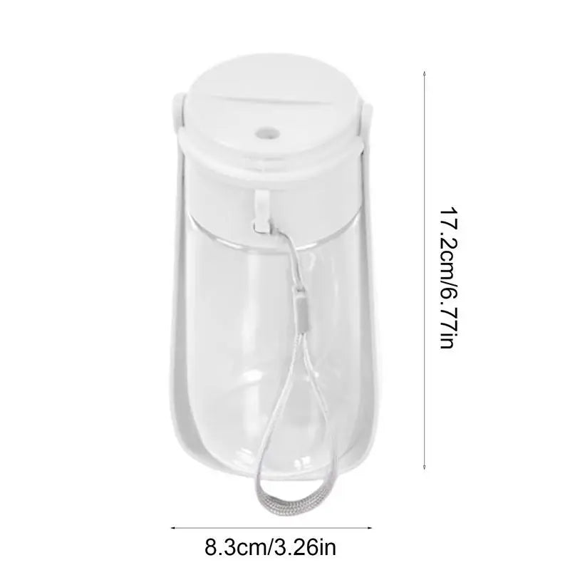 Water Bottles For Walking Dogs 450ml Pet Drink Feeder Bowl Dispenser Leak-Proof Portable Dog Water Bottle Pet Dog Feed Bottle