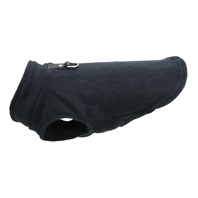 Winter Warm Dog Clothes Pet Jacket Vest with D-Ring For Small Dogs Cats Clothing French Bulldog Costumes Chihuahua Coat