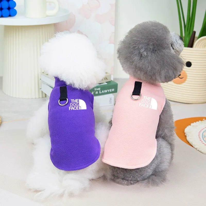 Autumn Winter Pet Dogs Clothes,  Fleece Warm Dogs Sweater, French Bulldog Coat , Puppy For Small Dogs Clothing, Chihuahua , Pug