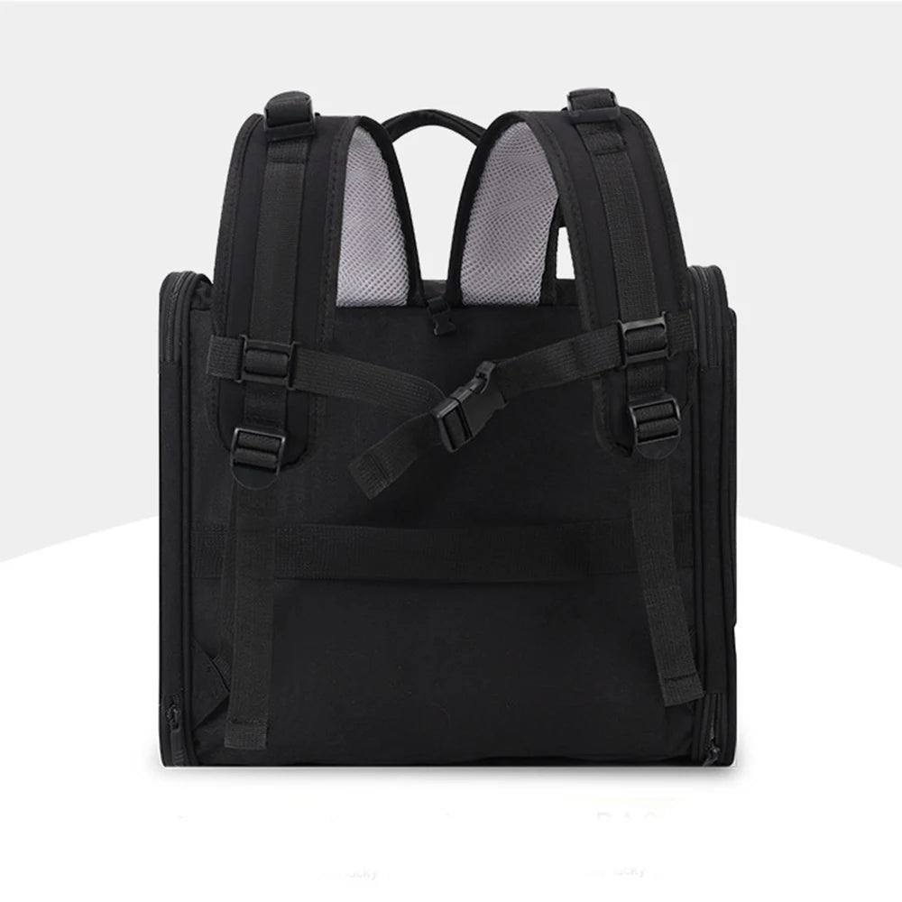 Korean Style Portable Cat Bag Carriers , Dog Travel Bags, Outdoor Blackout Breathable, Large Carrying Backpack for Walking Shopping