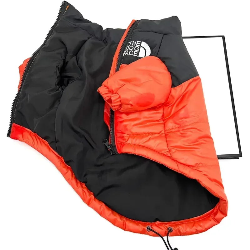 Waterproof Warm Dog Clothes,  Pet Coat Winter Padded Zipper Jacket,  Dog Clothing for Small,  Medium, Big Dogs Outfit