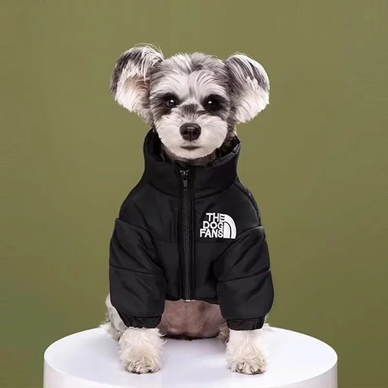Waterproof Warm Dog Clothes,  Pet Coat Winter Padded Zipper Jacket,  Dog Clothing for Small,  Medium, Big Dogs Outfit