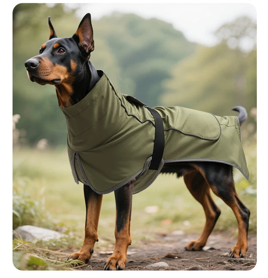 Large Dog Pet Windbreaker, Dog Raincoat Pet Storm coat, Waterproof Outdoor Pet ,Outdoor Waterproof Clothes, Pets Raincoat Accessories