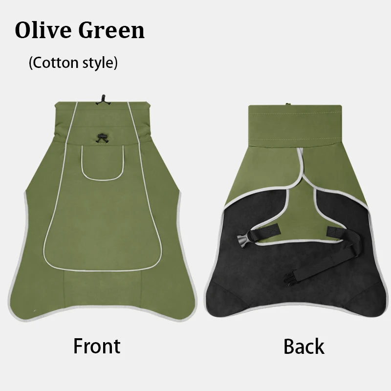 Large Dog Pet Windbreaker, Dog Raincoat Pet Storm coat, Waterproof Outdoor Pet ,Outdoor Waterproof Clothes, Pets Raincoat Accessories