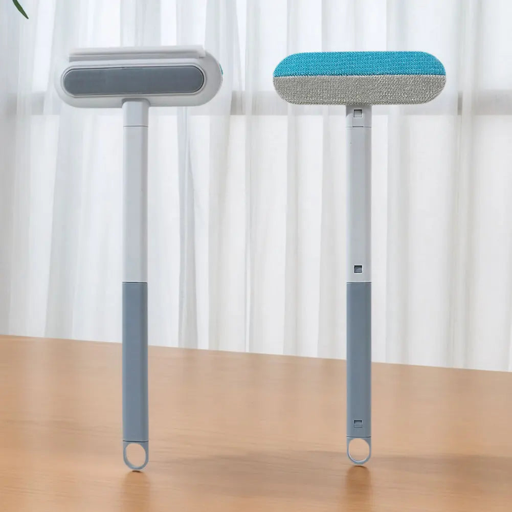 3 in 1 Pet Hair Remover Brush Long Handle , Pet Fur Cleaning Tool, Cat Dog Hair Remover Brush, Pet Supplies